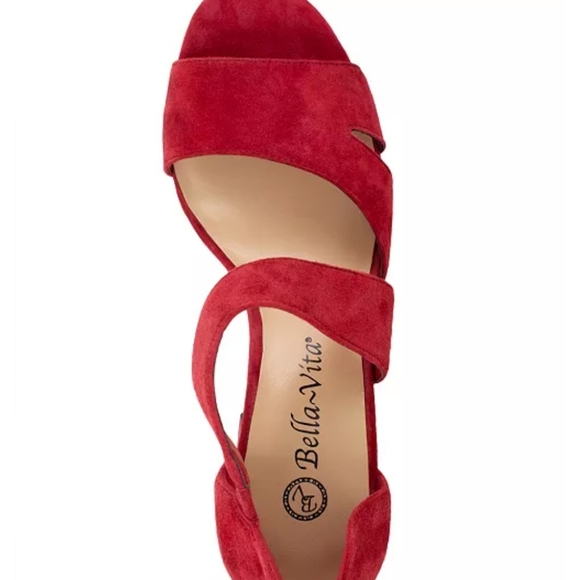 Bella Vita Korrine Block Heel Sandals-10W - Picture 3 of 10